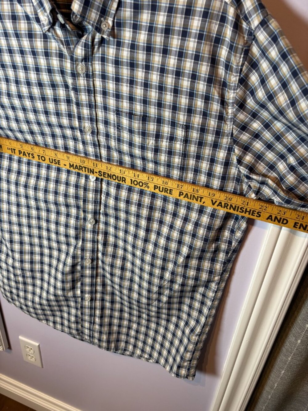 Mens Eddie Bauer Wrinkle Free Classic Fit Size Large - Picture 4 of 4